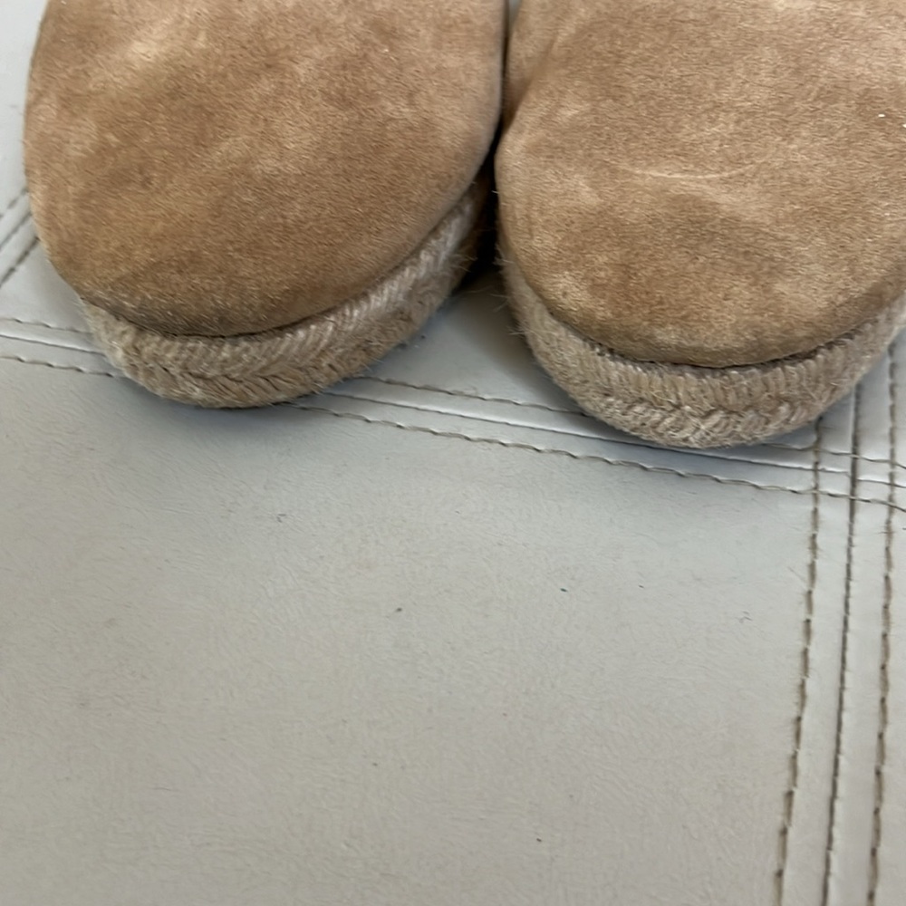Wedge sandals suede uppers sz 9 - Picture 6 of 6